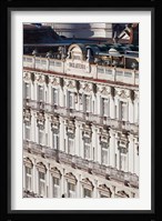 Cuba, Havana, View of the Hotel Inglaterra Fine Art Print