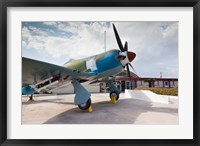 Cuba, Bay of Pigs, Cuban Hawker Fury war plane Fine Art Print