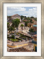 Cuba, Sancti Spiritus, Trinidad, Plaza Mayor Fine Art Print