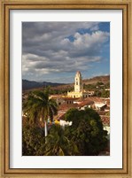 Cuba, Sancti Spiritus, Trinidad, Town view  (vertical) Fine Art Print