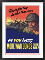 Are You Buying More War Bonds Than Ever? Fine Art Print