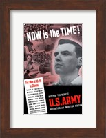 U.S. Army - Now is the Time! Fine Art Print