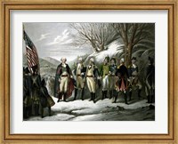 General George Washington and his Military Commanders Fine Art Print