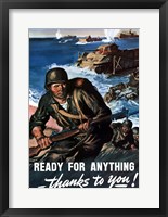 Ready for Anything - Thanks to You Fine Art Print