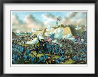 Civil War Print Depicting the Union Army's Capture of Fort Fisher Fine Art Print