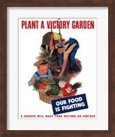 Plant A Victory Garden Fine Art Print