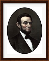 Vintage Civil War Era Artwork of President Abraham Lincoln Fine Art Print