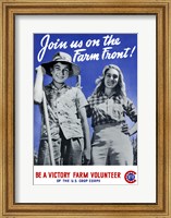 Join Us on the Farm Front! Fine Art Print