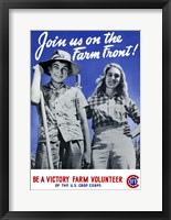 Join Us on the Farm Front! Fine Art Print