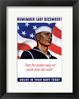 Remember Last December! Fine Art Print