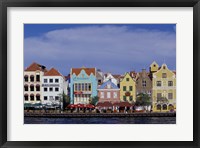 Dutch Gable Architecture of Willemstad, Curacao, Caribbean Fine Art Print