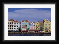 Dutch Gable Architecture of Willemstad, Curacao, Caribbean Fine Art Print