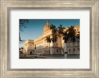 Cuba, Havana, Capitol Building, sunset Fine Art Print