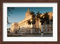 Cuba, Havana, Capitol Building, sunset Fine Art Print