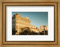 Cuba, Havana, Havana Vieja, Hotel Saratoga, sunset Fine Art Print
