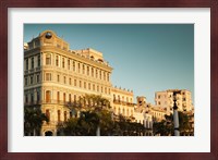 Cuba, Havana, Havana Vieja, Hotel Saratoga, sunset Fine Art Print