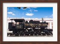 Cuba, Matanzas Province, Colon, historic train Fine Art Print