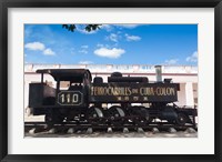 Cuba, Matanzas Province, Colon, historic train Fine Art Print