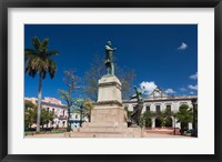 Cuba, Matanzas, Parque Libertad, Monument Fine Art Print