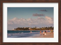 Cuba, Varadero, Varadero Beach, sunset Fine Art Print
