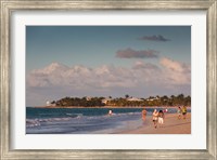 Cuba, Varadero, Varadero Beach, sunset Fine Art Print