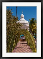 Gazebo path, Riu Palace, Bavaro, Higuey, Punta Cana, Dominican Republic Fine Art Print
