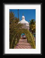 Gazebo path, Riu Palace, Bavaro, Higuey, Punta Cana, Dominican Republic Fine Art Print