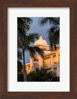 Rooftop terrace hotel, Riu Palace, Bavaro, Higuey, Punta Cana, Dominican Republic Fine Art Print