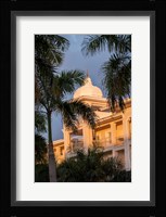 Rooftop terrace hotel, Riu Palace, Bavaro, Higuey, Punta Cana, Dominican Republic Fine Art Print