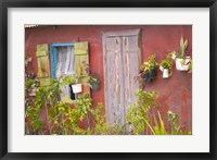 Fisherman's House on Malendure Beach, Basse-Terre, Guadaloupe, Caribbean Fine Art Print