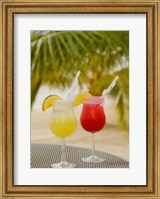 Cocktails on the Beach, Jamaica, Caribbean Fine Art Print