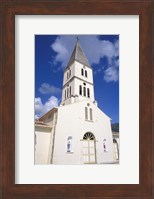 St Henri Cathedral, Anse D'Arlet, Martinique, French West Indies, Caribbean Fine Art Print