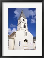 St Henri Cathedral, Anse D'Arlet, Martinique, French West Indies, Caribbean Fine Art Print