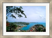 View from Mountain of St Georges, Grenada, Caribbean Fine Art Print
