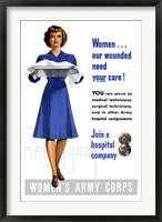 Women's Army Corps Fine Art Print