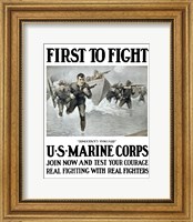First to Fight Fine Art Print