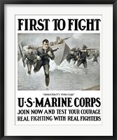 First to Fight Fine Art Print