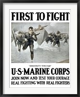 First to Fight Fine Art Print