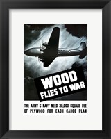 Wood Flies to War Fine Art Print