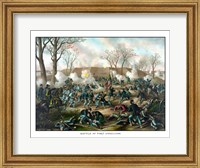 Civil War Print of The Battle of Fort Donelson Fine Art Print