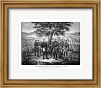 Surrender of General Robert E Lee to General Ulysses S Grant Fine Art Print