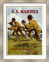 U.S. Marines - Soldiers of the Sea Fine Art Print