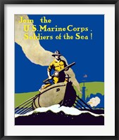 Join the U.S. Marines - Soldiers of the Sea Fine Art Print