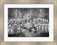 God, Liberty and Constitutional Rights Fine Art Print
