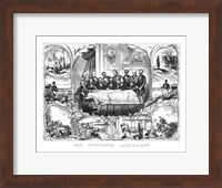 President Ulysses Grant Signing the 15th Amendment Fine Art Print