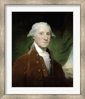 Digitally Restored Vector Painting of George Washington Fine Art Print