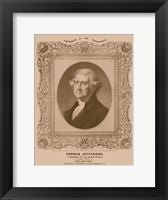 Thomas Jefferson (decorative print) Fine Art Print