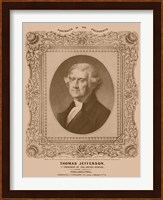 Thomas Jefferson (decorative print) Fine Art Print