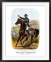 General Ulysses S Grant on Horseback Fine Art Print