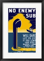 No Enemy Sub Fine Art Print